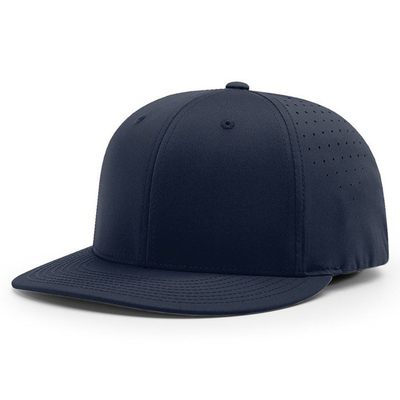 Custom Baseball Hat Embroidered Richardson 6 Panel Waterproof Laser Cut Hole Baseball Cap