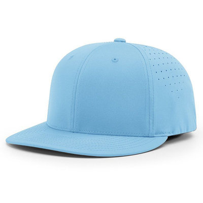 Custom Baseball Hat Embroidered Richardson 6 Panel Waterproof Laser Cut Hole Baseball Cap