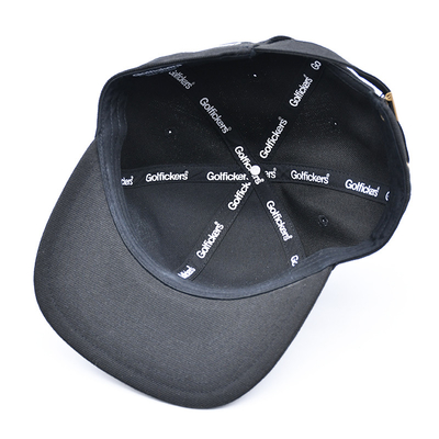 Plastic Closure Snapback Hat The6 Panel Snap Back Cap