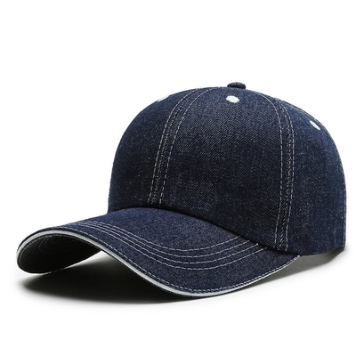 Reinforced Seams 6 Panel Baseball Cap with High Profile Crown and Unstructured Design