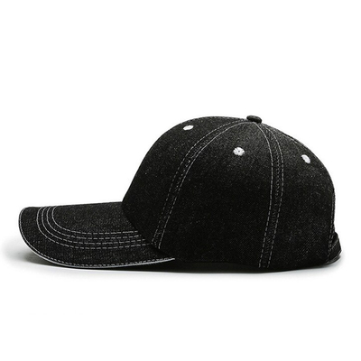 Reinforced Seams 6 Panel Baseball Cap with High Profile Crown and Unstructured Design
