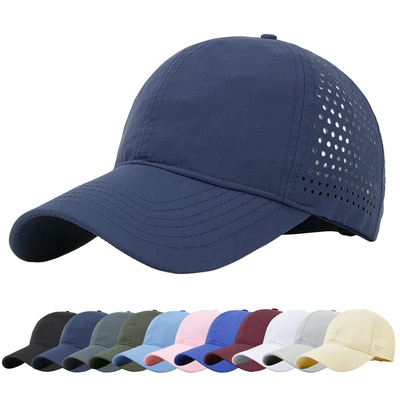 High Quality Cotton Polyester 6 Panel Sport Quick Dry Baseball Cap Trucker Adjustable Snapback Baseball Hat