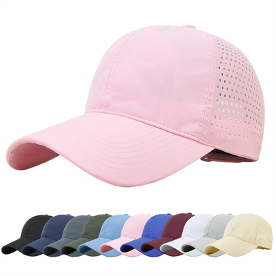 High Quality Cotton Polyester 6 Panel Sport Quick Dry Baseball Cap Trucker Adjustable Snapback Baseball Hat
