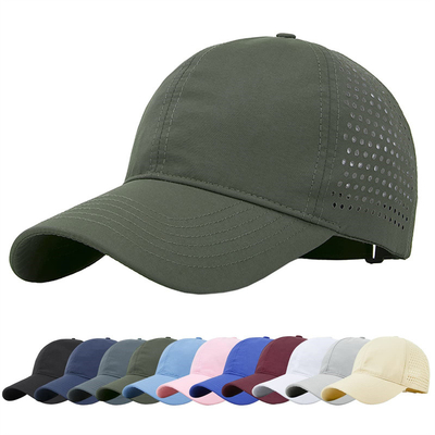 High Quality Cotton Polyester 6 Panel Sport Quick Dry Baseball Cap Trucker Adjustable Snapback Baseball Hat