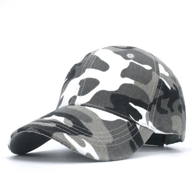 Adjustable Camo Men Baseball Cap Logo Camouflage Tactical 6 Panel Baseball Hats