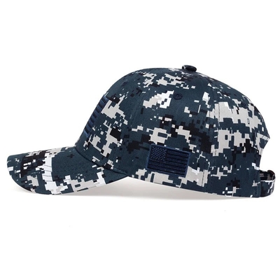 Custom Outdoors Camouflage Baseball Sports Cap Hat Wholesale 6 Panel Tactical Baseball Cap