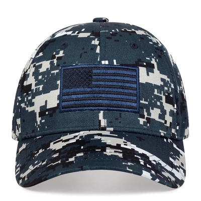 Custom Outdoors Camouflage Baseball Sports Cap Hat Wholesale 6 Panel Tactical Baseball Cap