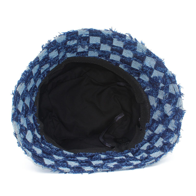 Fashion Designer Bucket Hats High Quality Denim Jeans Fisherman Bucket Hat With Custom Logo