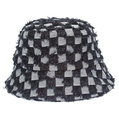 Fashion Designer Bucket Hats High Quality Denim Jeans Fisherman Bucket Hat With Custom Logo
