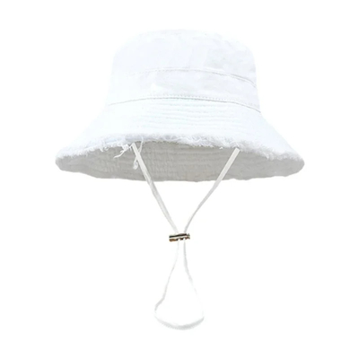 Custom Cotton Rope Bucket Hat for Unisex Fashionable Style