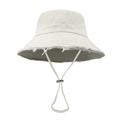 Custom Cotton Rope Bucket Hat for Unisex Fashionable Style