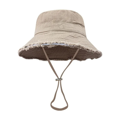 Custom Cotton Rope Bucket Hat for Unisex Fashionable Style