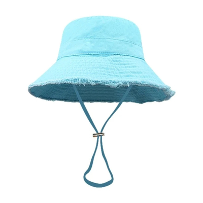 Custom Cotton Rope Bucket Hat for Unisex Fashionable Style