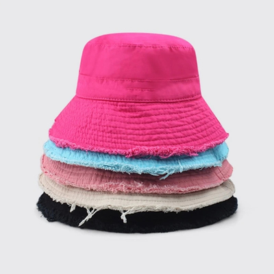 Custom Cotton Rope Bucket Hat for Unisex Fashionable Style