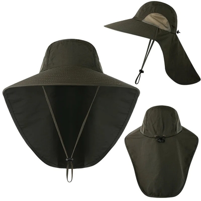 Stylish  Sunshade Nylon Quick Fisherman Bucket Hat UPF40 Fisherman Fishing HatS
