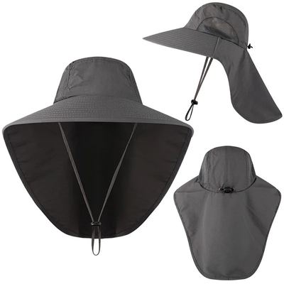 Stylish  Sunshade Nylon Quick Fisherman Bucket Hat UPF40 Fisherman Fishing HatS