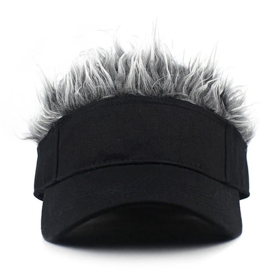 Warm Baseball Caps Fashion Peaked Wig Hat Autumn Winter Casual Sports Golf Cap Male Funny Design Snapback Hats For Men