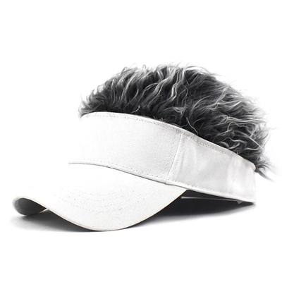 Warm Baseball Caps Fashion Peaked Wig Hat Autumn Winter Casual Sports Golf Cap Male Funny Design Snapback Hats For Men