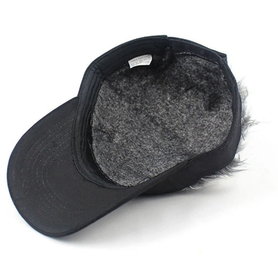 Warm Baseball Caps Fashion Peaked Wig Hat Autumn Winter Casual Sports Golf Cap Male Funny Design Snapback Hats For Men