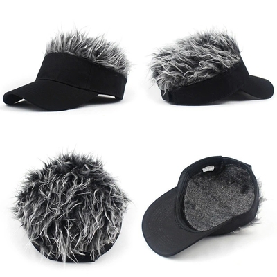 Warm Baseball Caps Fashion Peaked Wig Hat Autumn Winter Casual Sports Golf Cap Male Funny Design Snapback Hats For Men