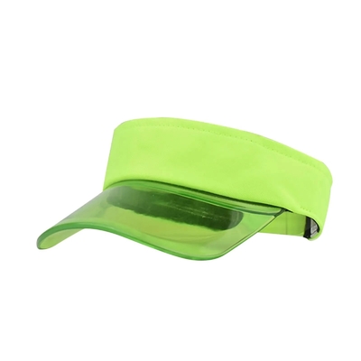 Outdoor Sunshade Hat Visor Customized Logo Summer Sun Visor Hat Transparent Visor Cap
