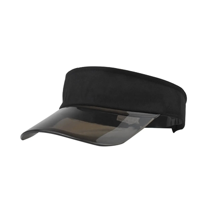 Outdoor Sunshade Hat Visor Customized Logo Summer Sun Visor Hat Transparent Visor Cap