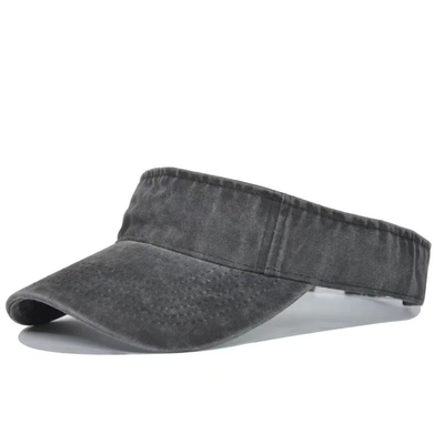 New Summer Denim Washed Visors Women Outdoor Sport Sun Hat Golf Hiking Tennis Man Sunscreen Cap