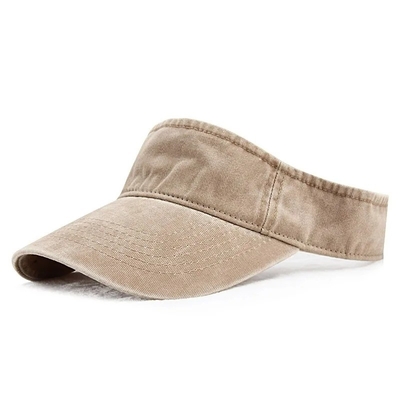 New Summer Denim Washed Visors Women Outdoor Sport Sun Hat Golf Hiking Tennis Man Sunscreen Cap