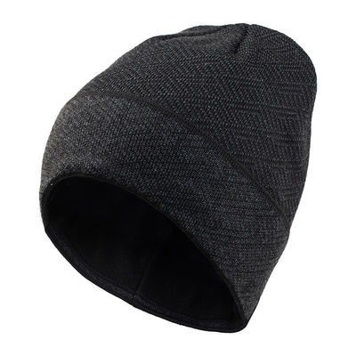 Adult Winter Warm Knitted Hat Women Skiing Cap Men Big Size Velvet Beanie Hats