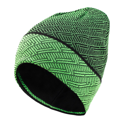 Adult Winter Warm Knitted Hat Women Skiing Cap Men Big Size Velvet Beanie Hats