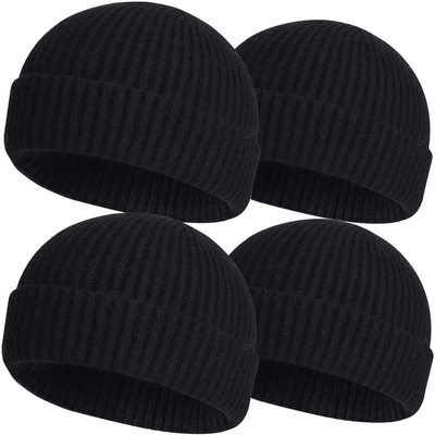 Adult Knit Beanie Hats for Casual Occasions Embroidery/Jacquard/Blank Pattern and Hat Circumference