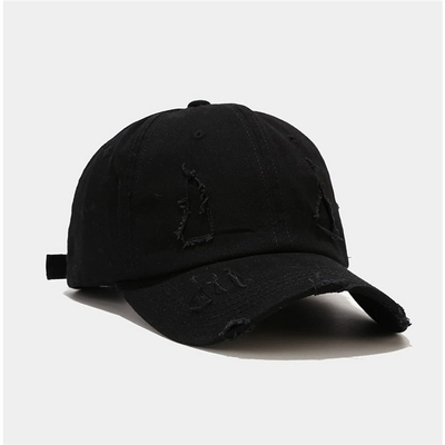 Oem Custom Adjustable Worn-Out Baseball Cap Personalised Distressed Blank Dad Hat