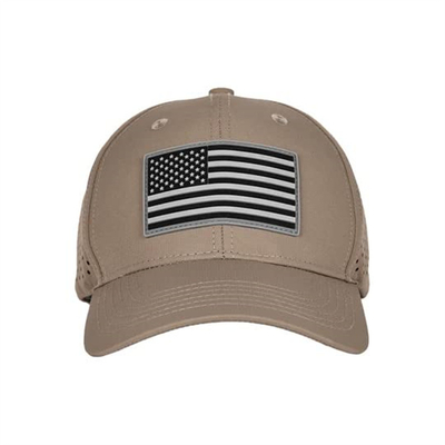 Oen Custom Design American Flag Baseball Cap Mens Embroidery Perforated Baseball Hat