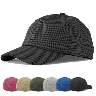 Curved Visor Six-Panel Baseball Cap in Cotton for B2B Performance