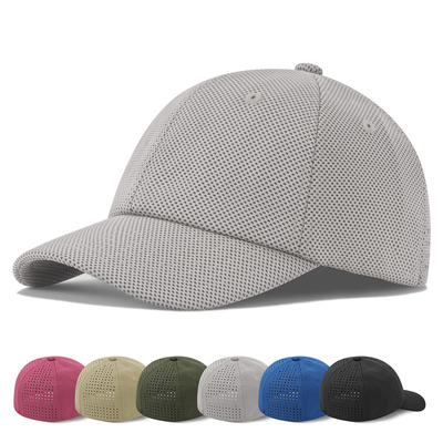 Curved Visor Six-Panel Baseball Cap in Cotton for B2B Performance