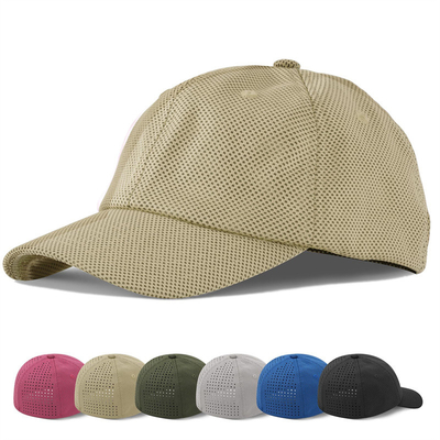 Curved Visor Six-Panel Baseball Cap in Cotton for B2B Performance