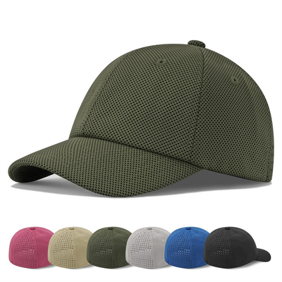 Curved Visor Six-Panel Baseball Cap in Cotton for B2B Performance