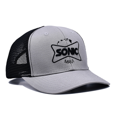 Wholesale Snapback Trucker Hat 6 Panel Mesh Hats 3d Embroidery Custom Trucker Cap