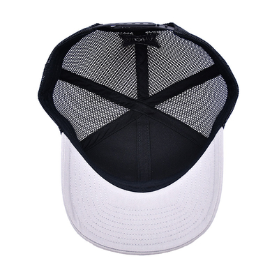 Wholesale Snapback Trucker Hat 6 Panel Mesh Hats 3d Embroidery Custom Trucker Cap