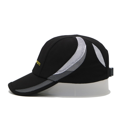 Quick Dry Unstructured Sport Hat Custom Embroidered Logo Breathable Waterproof Sport Cap