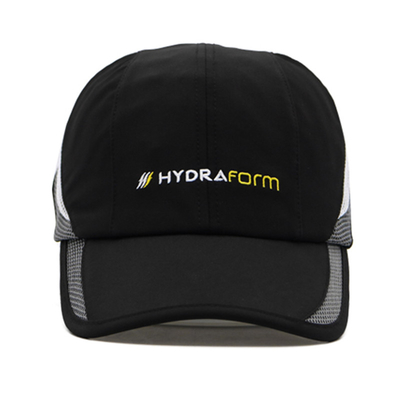 Quick Dry Unstructured Sport Hat Custom Embroidered Logo Breathable Waterproof Sport Cap