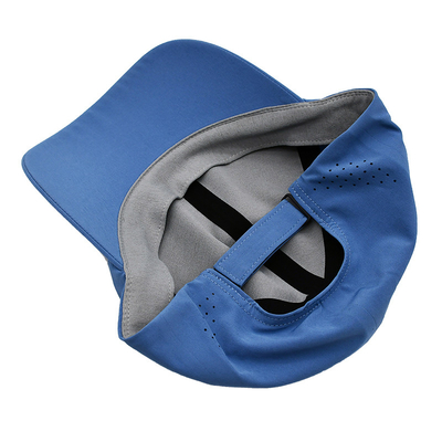 Wholesale Plain 6 Panel Lightweight Quick Dry Sports Baseball Cap Performance Laser Cut Hole Sport Dad Hat