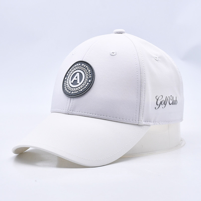 Outdoor Custom Reflective Logo Quick-Dry Waterproof Sports Caps Lighting 6 Panel Golf Hat for Men