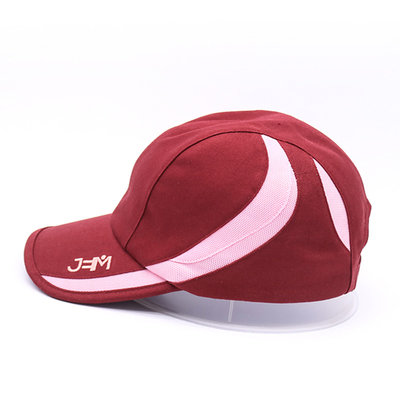 Custom Logo Sports Hat Mesh Running Gorras High Quality Curved Brim Breathable Sports Caps