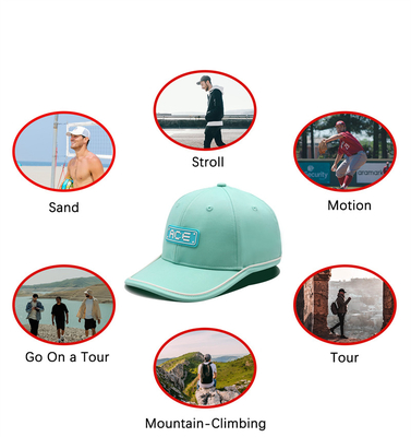 Oem Custom Ace Rubber Patch Pvc Logo Baseball Cap 6 Panel Sports Hats Gorras