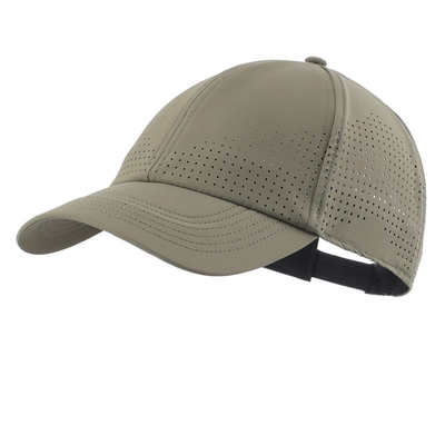 Wholesale Custom 6 Panel Unisex Laser Perforated Waterproof Baseball Golf Cap Hat Mesh Sport Hats