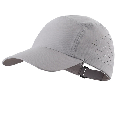 Custom Waterproof Laser Cut Perforated Sports Hat High Quality Quick Dry Sports Baseball Cap