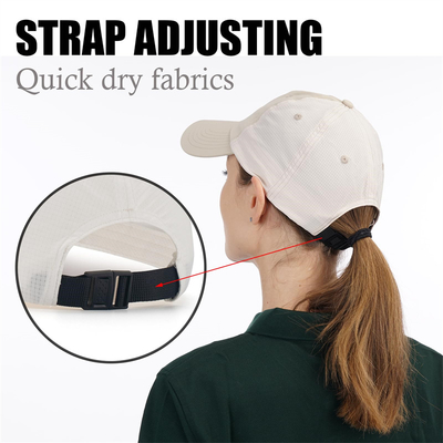 Summer Quick Dry Upf50+ Sun Protection Sport Baseball Cap for Men Women