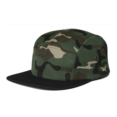 Outdoor Camo Blank 5 Panel Camp Cap Camouflage Gorras Wholesale Camper Hat for Men Women