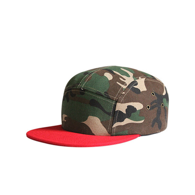 Outdoor Camo Blank 5 Panel Camp Cap Camouflage Gorras Wholesale Camper Hat for Men Women